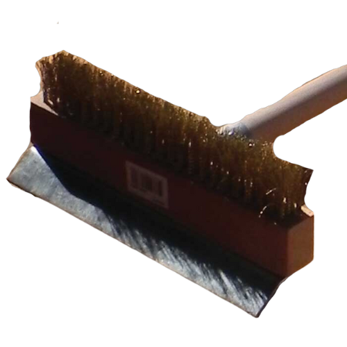 Pizza Oven Brush w/Scraper