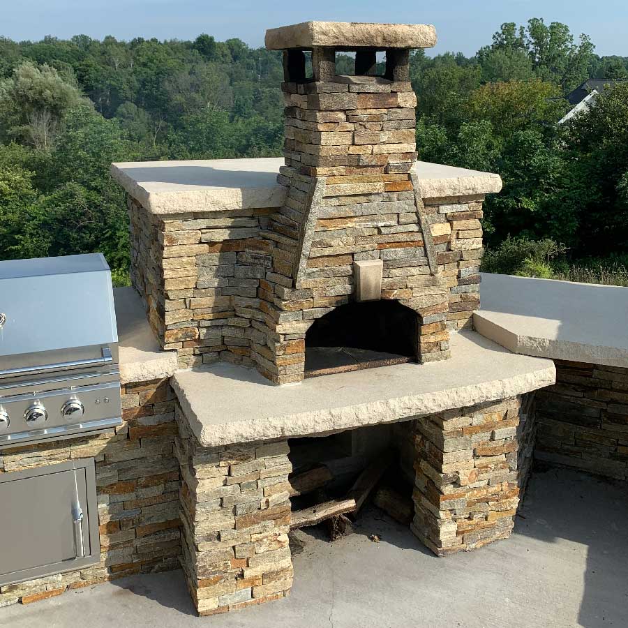 Casa2G Outdoor Wood or Gas Fired Pizza Oven Kit